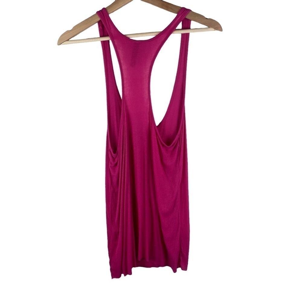 Rachel Pally Revolve Ribbed Scoop Neck Racerback Tank - Picture 6 of 9